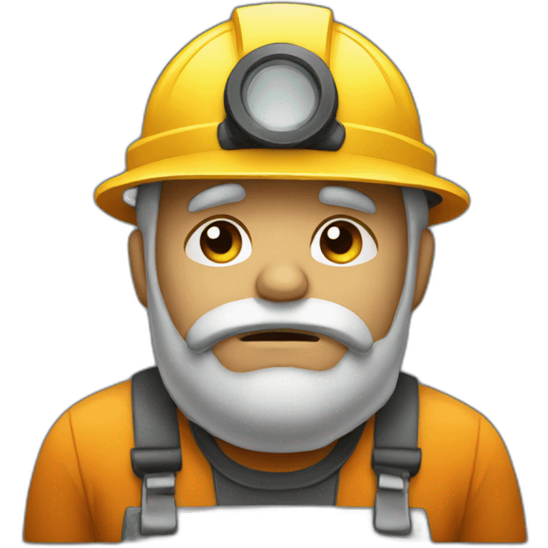 Miner sad emoji