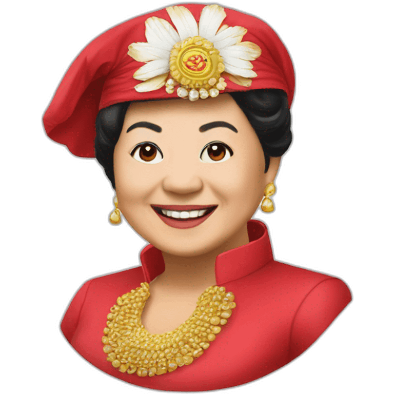 megawati sukarnoputri from PDI-P party emoji