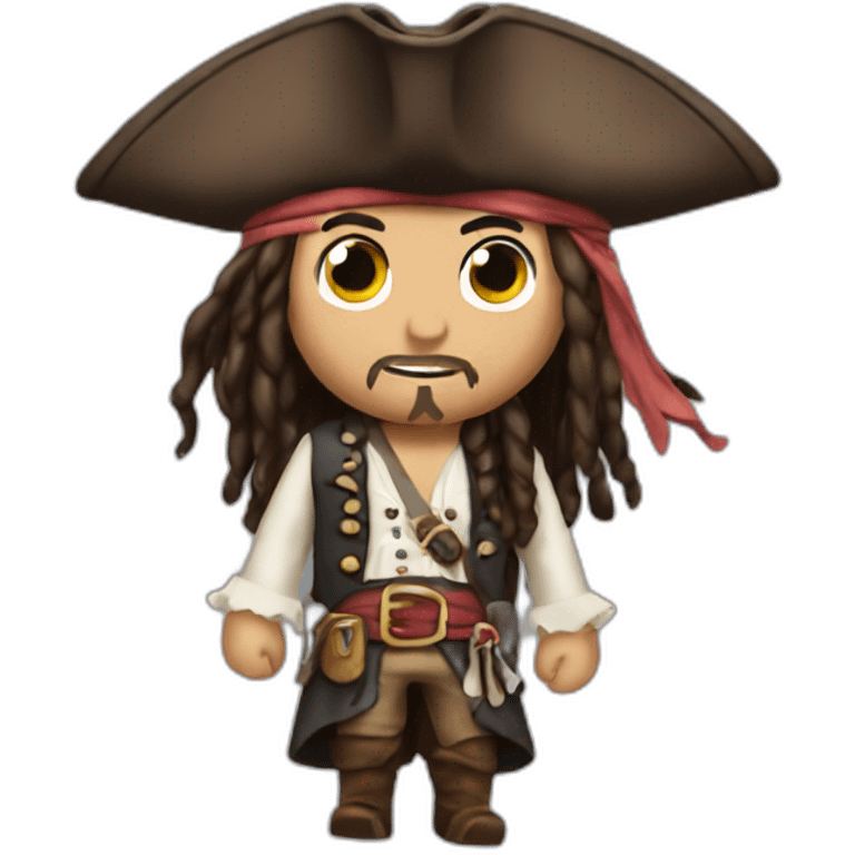 Jack sparrow falling in love  emoji