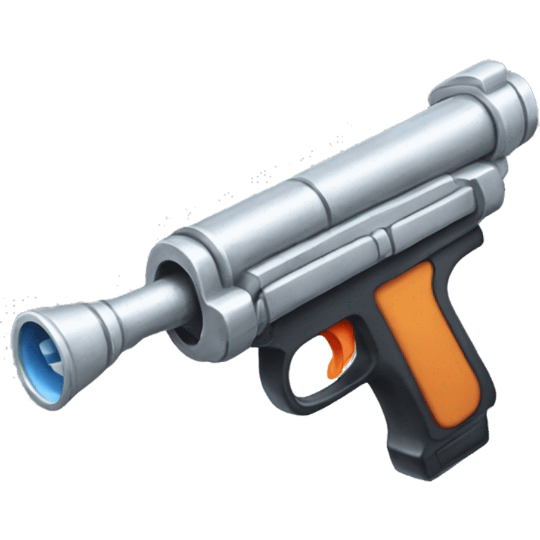 Silver watergun emoji