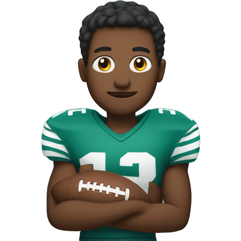 Don with football emoji