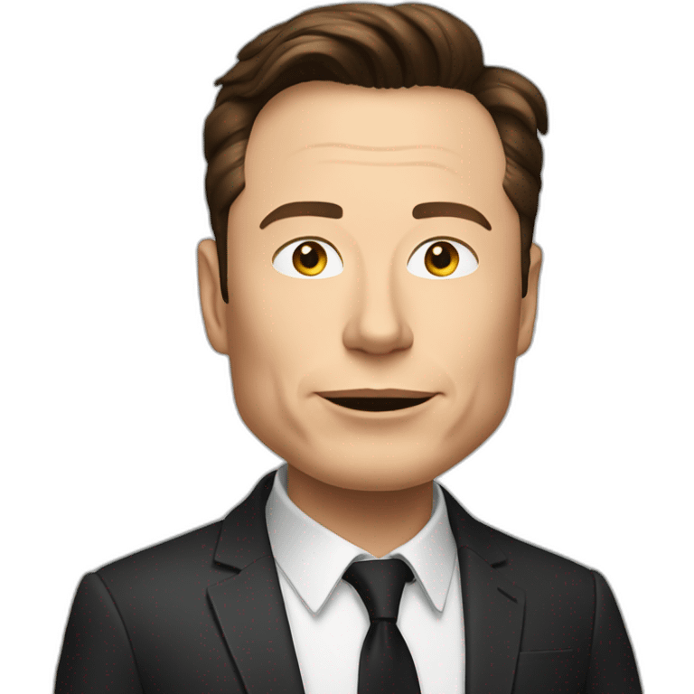 Elon Musk emoji