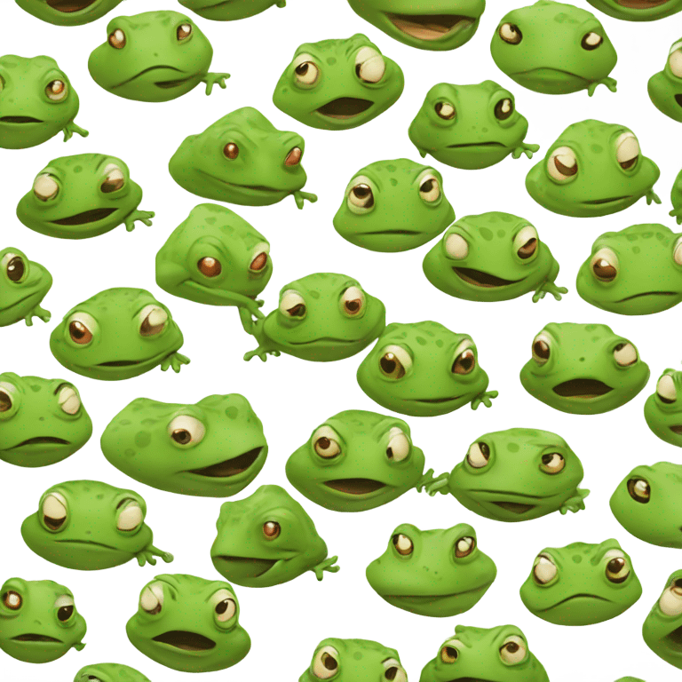 Army of frogs emoji