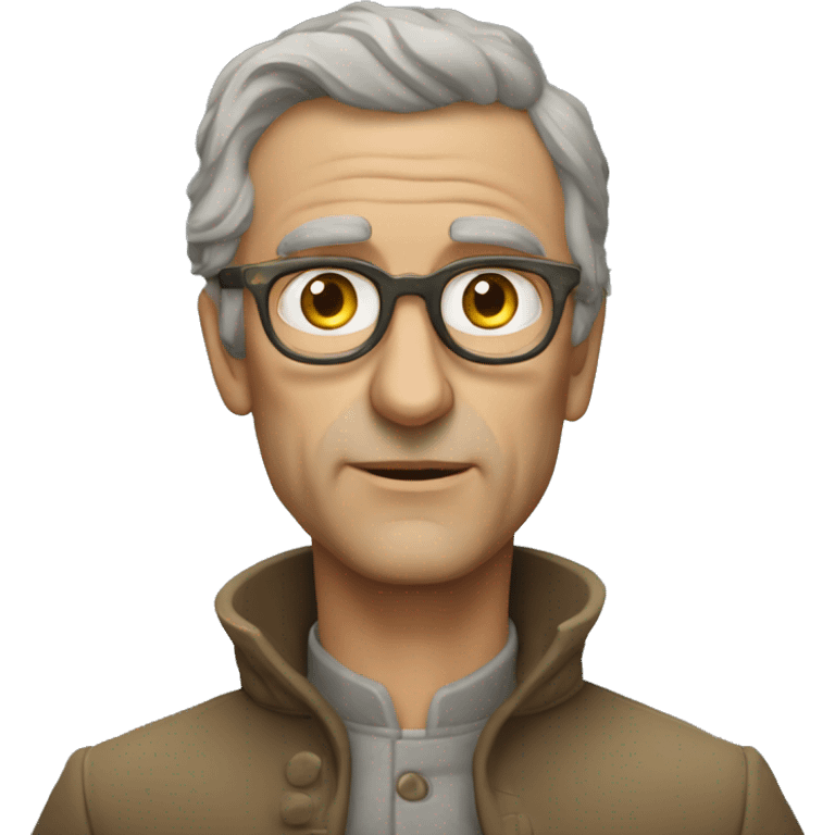 Norman thavaux avec un regard dragueur perturbant emoji