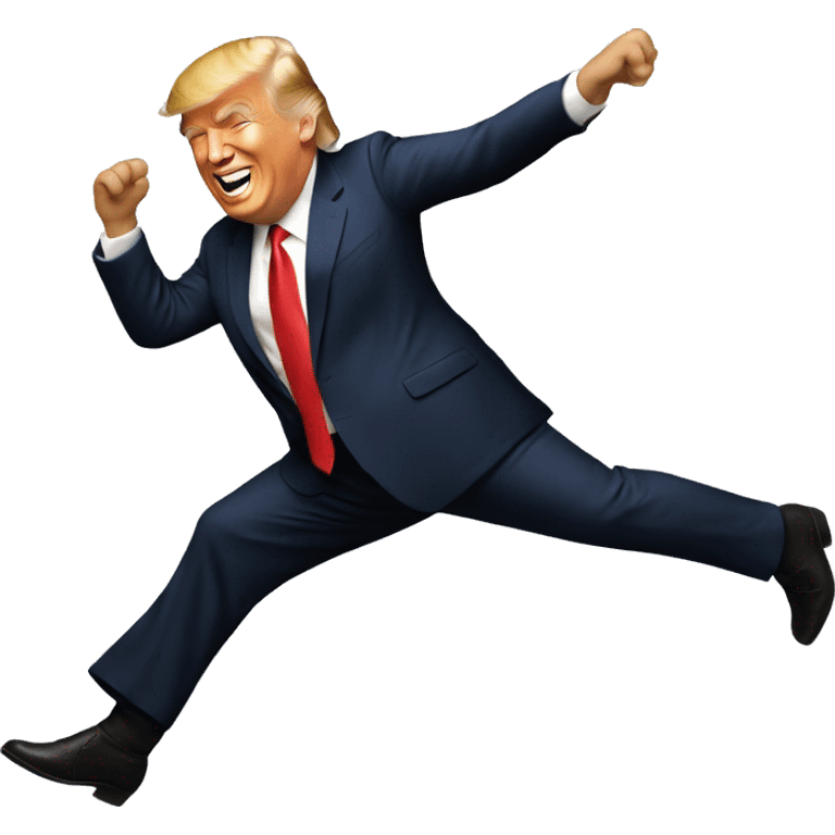 Donald trump dancing  emoji