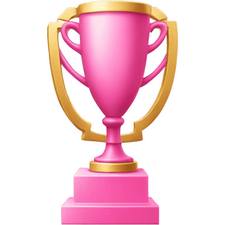 PINK trophy emoji