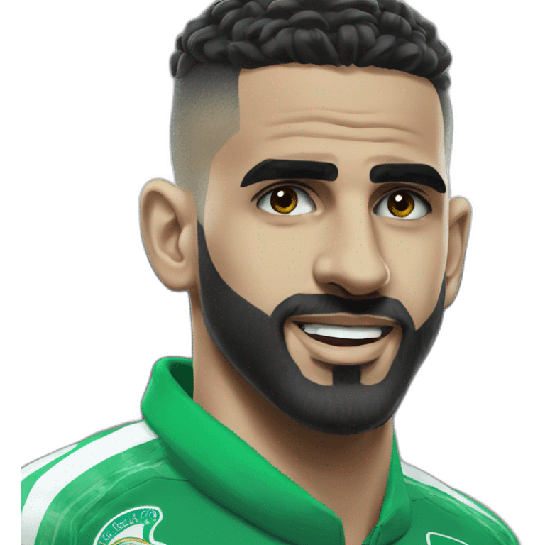 Riyad Mahrez in algeria emoji