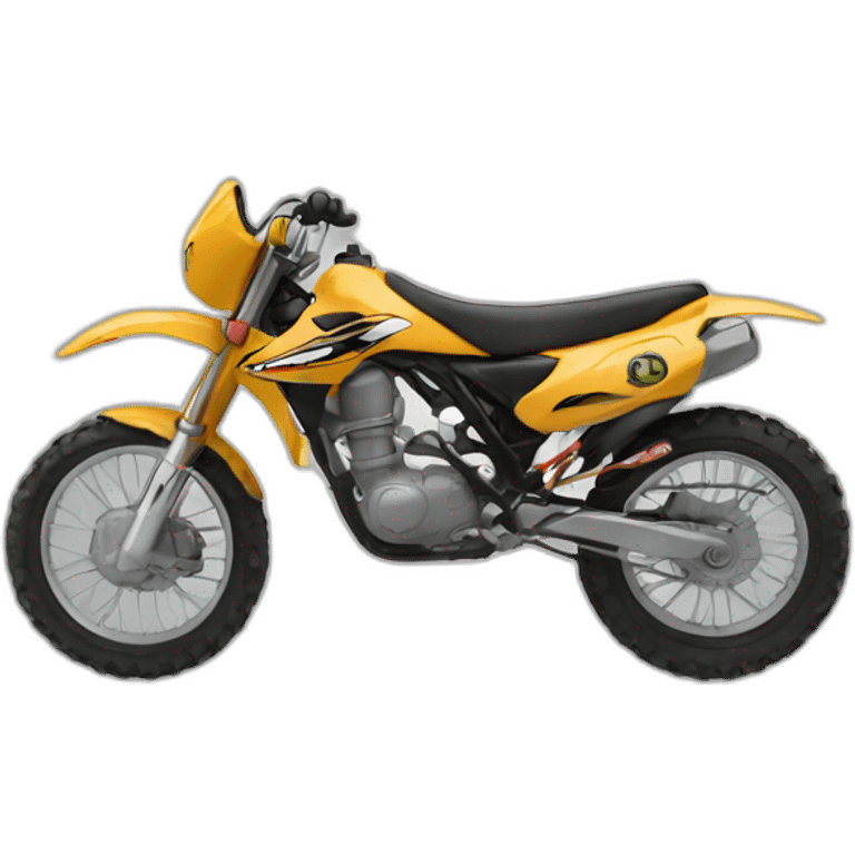 Moto de Cross  emoji