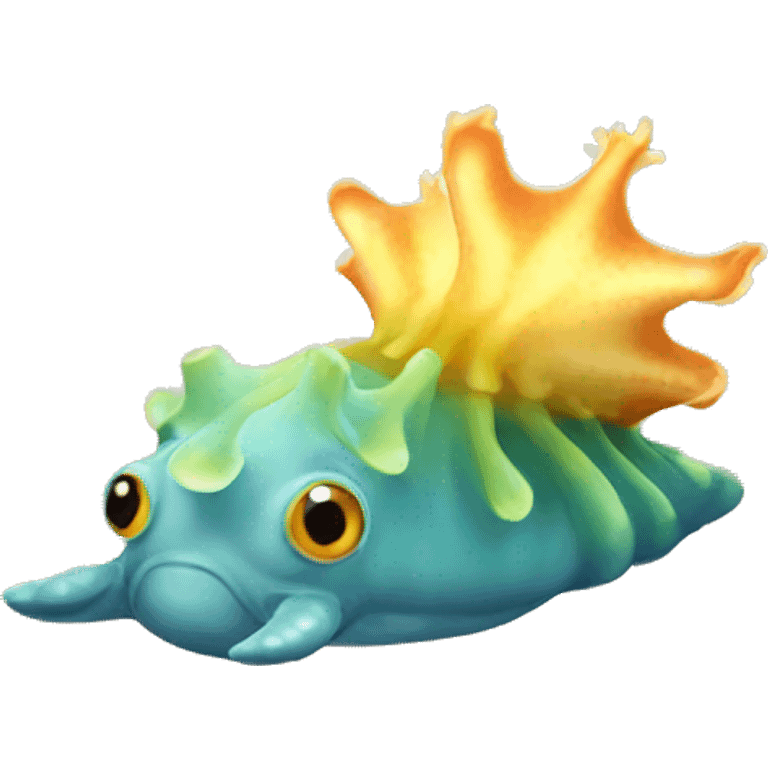 Sea slug emoji