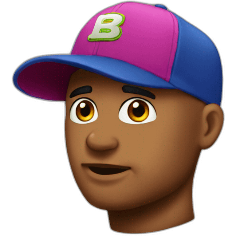 Booba casquette emoji