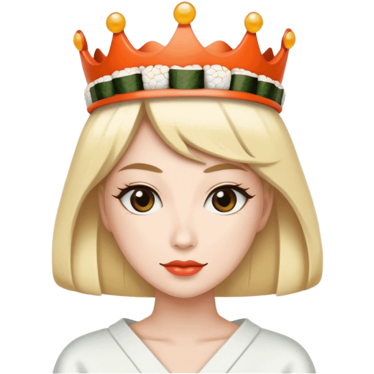 Sushi princess emoji