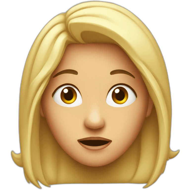 surprised woman  emoji