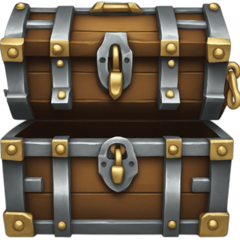 common iron treasure chest emoji