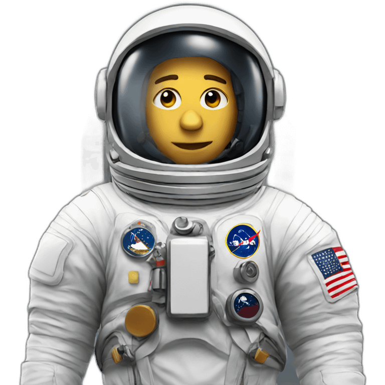 astronaut with helmet emoji