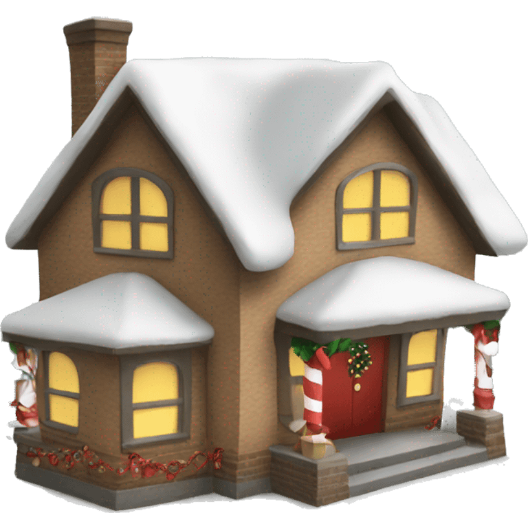 christmas home emoji