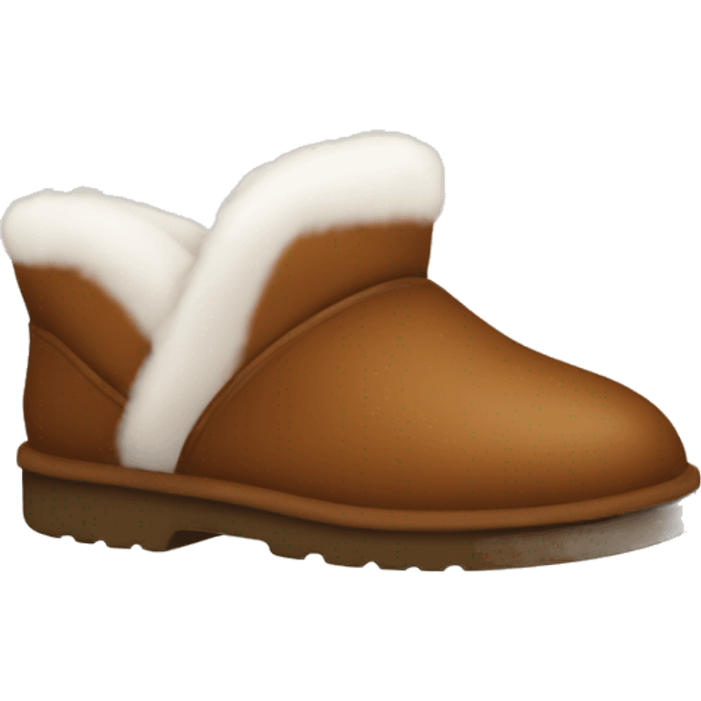 chestnut scuffett ugg slippers emoji