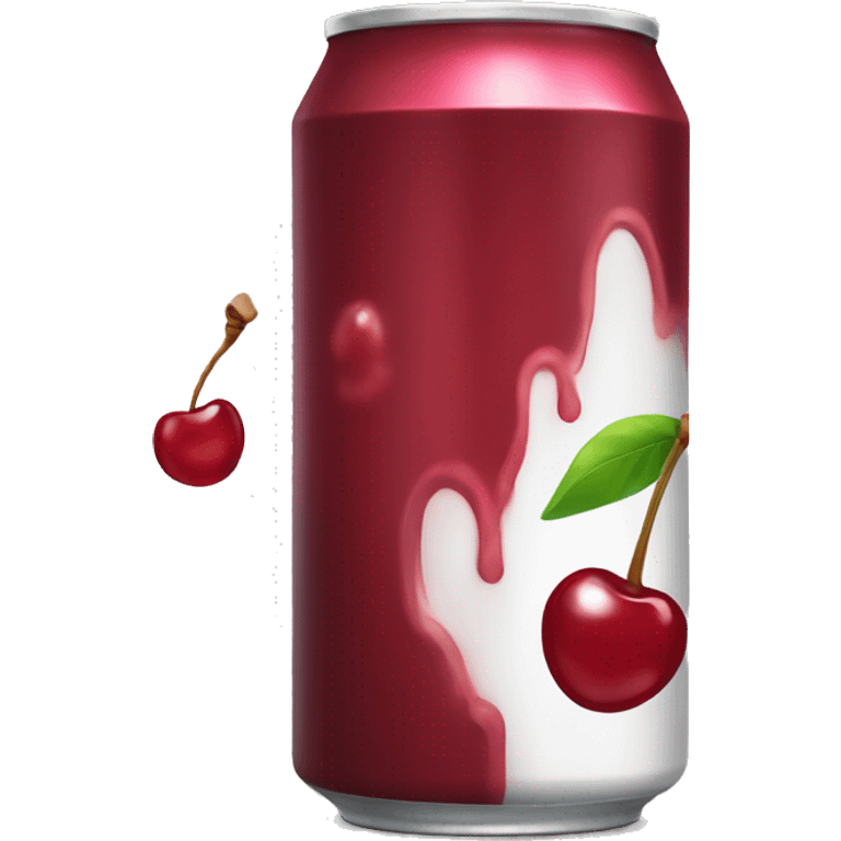  Can of Cherry cola emoji