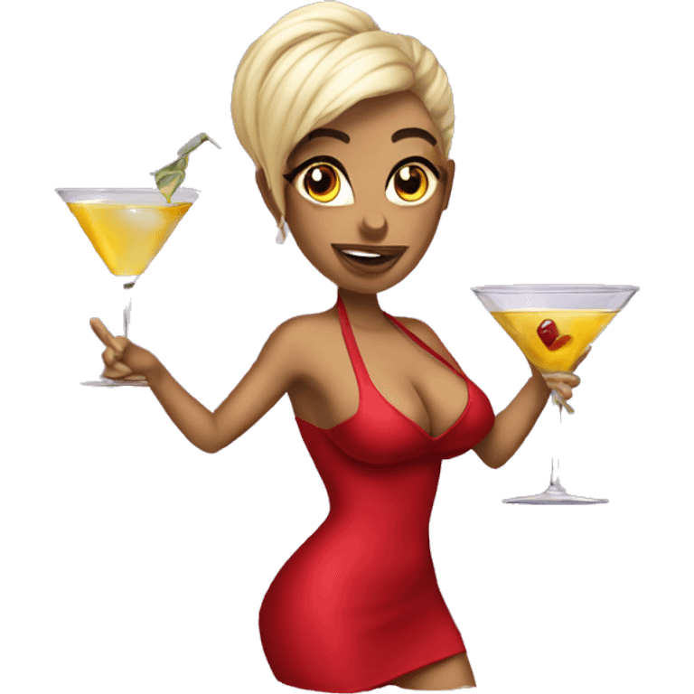 Pornstar martini emoji