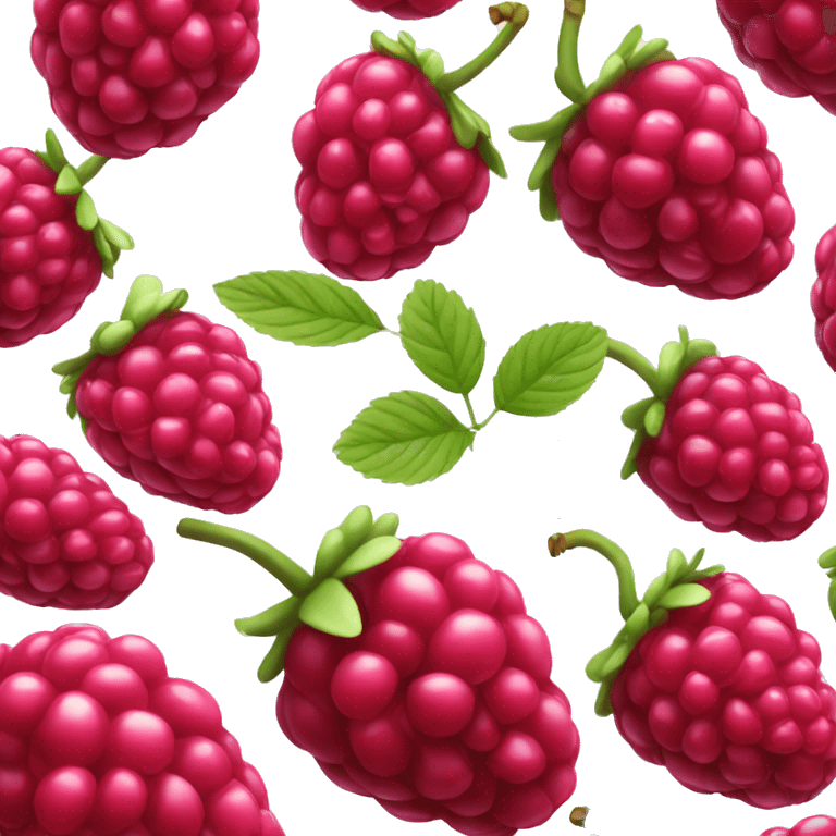 Rasberry emoji