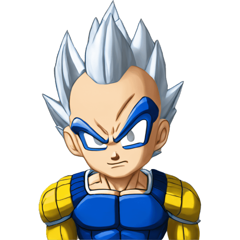 Vegeta rindo emoji