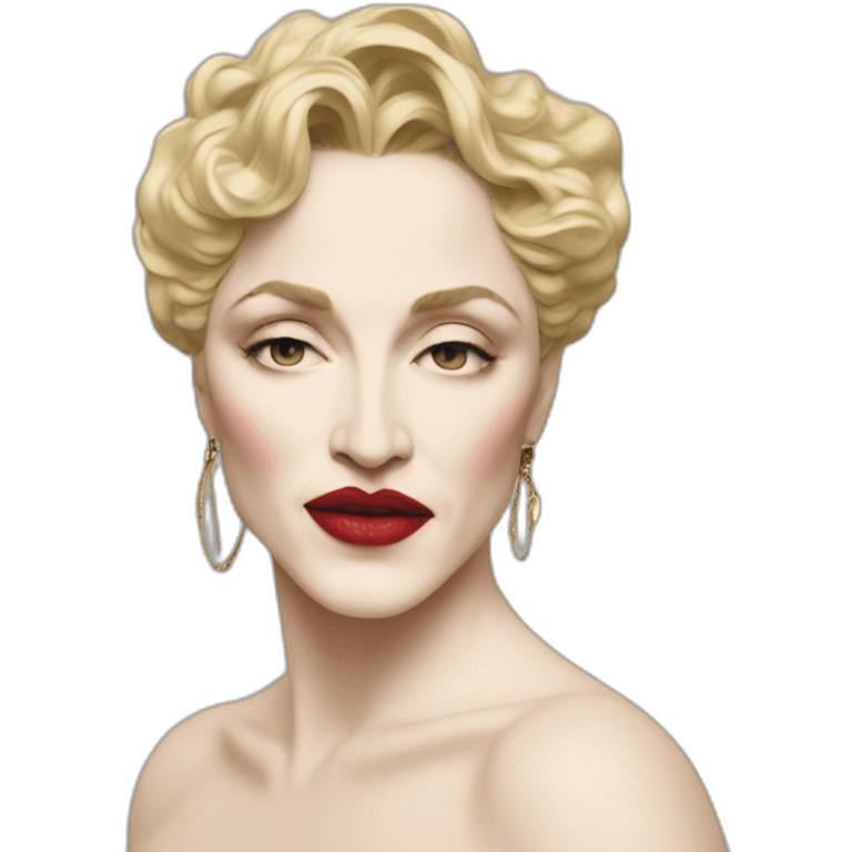 Madonna vogue emoji