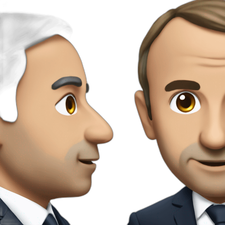 Zemmour fighting macron emoji