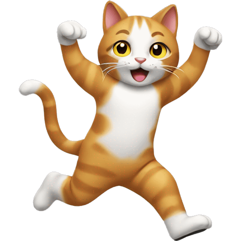 dancing cat  emoji