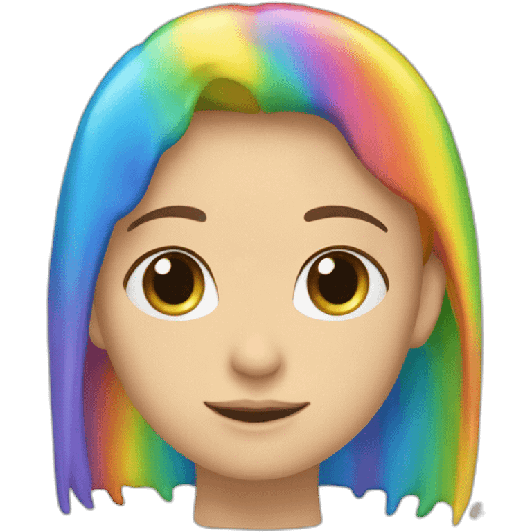 Cœur arc-en-ciel emoji