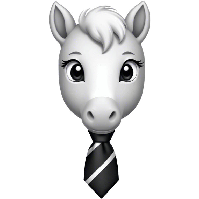 Foal tie emoji