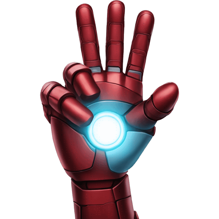 iron man big finger emoji