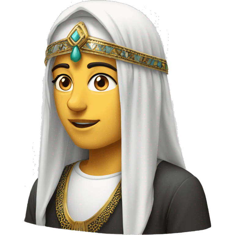 Arab headdress with agal and ghutra emoji