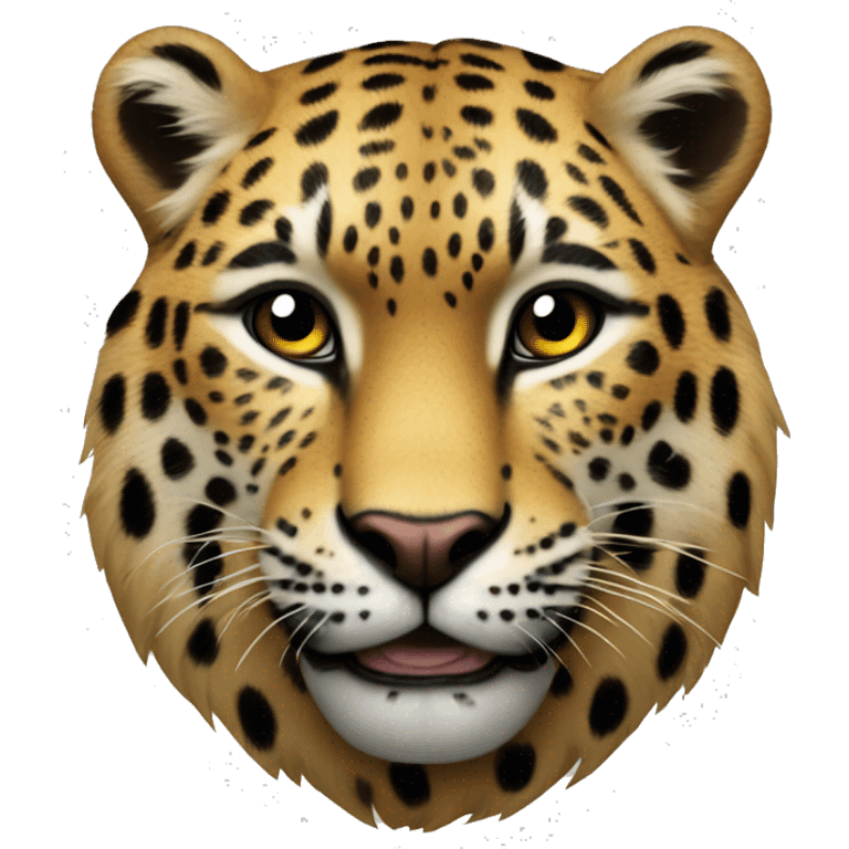 Corazón de leopardo emoji