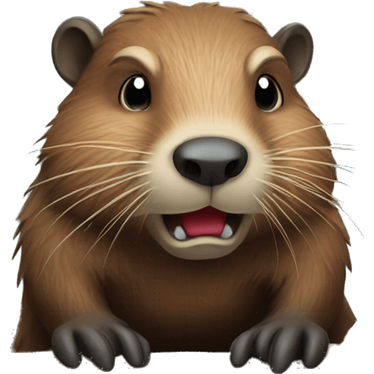 beaver and crypto emoji