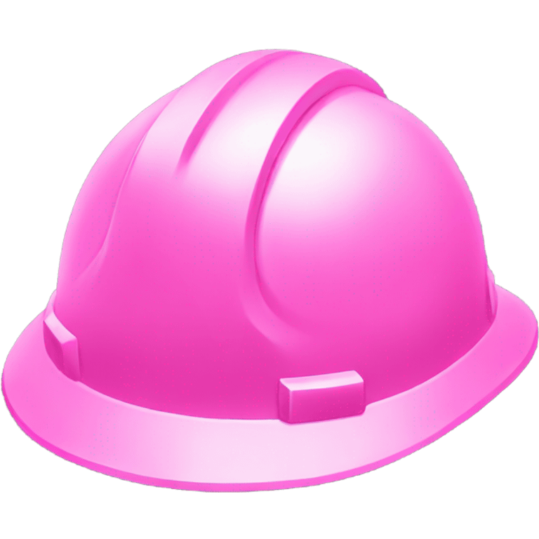 pink hard hat emoji