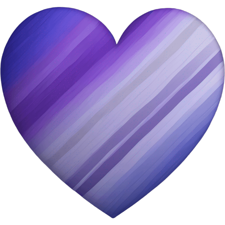 gray purple indigo heart emoji