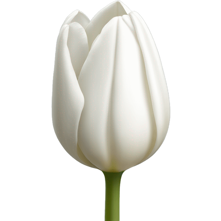 White tulip emoji