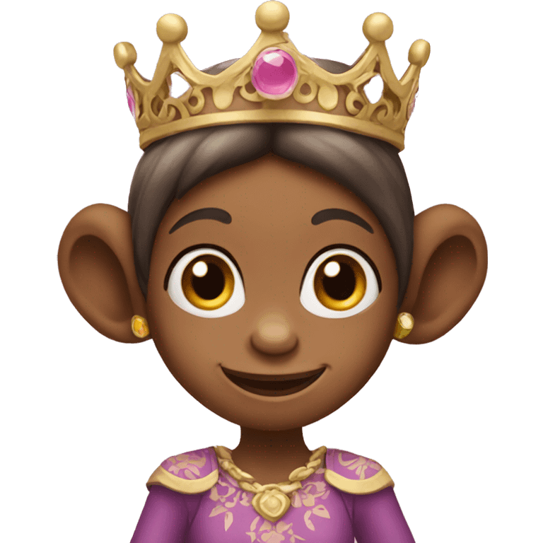 Monkey princess  emoji