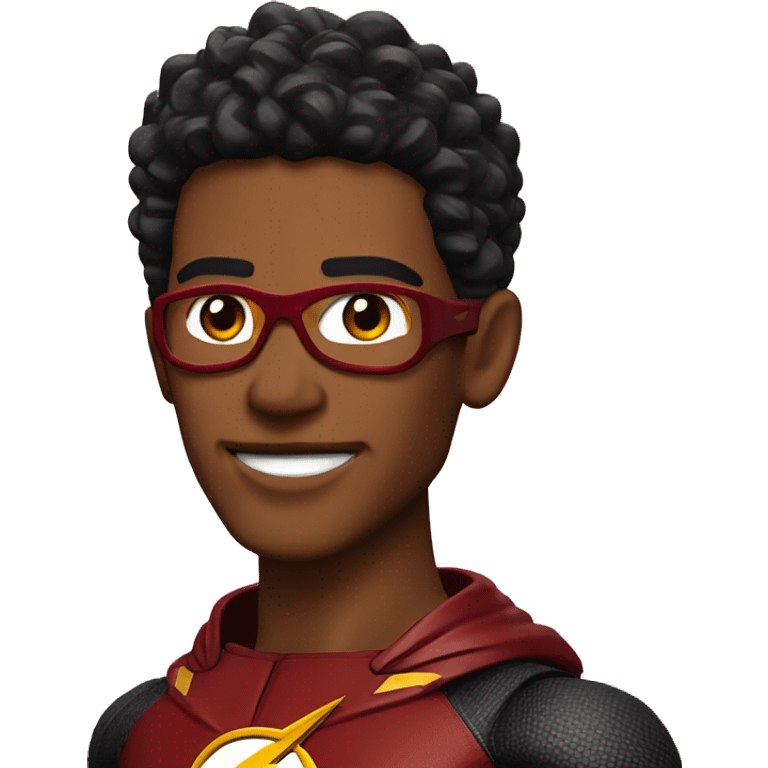 The flash super realistic ios 16 style emoji