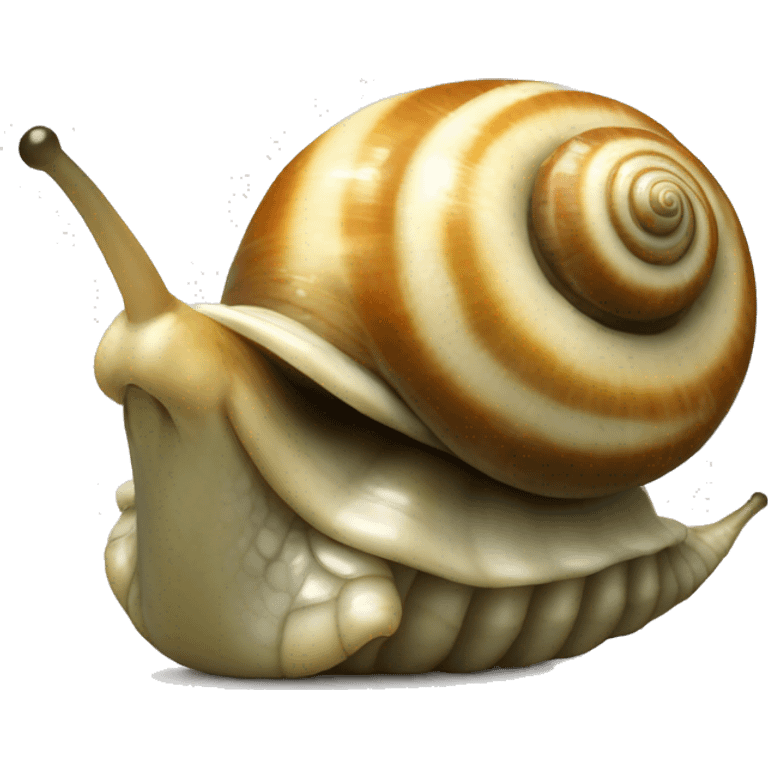 Escargot avec tête  rhinocéros emoji