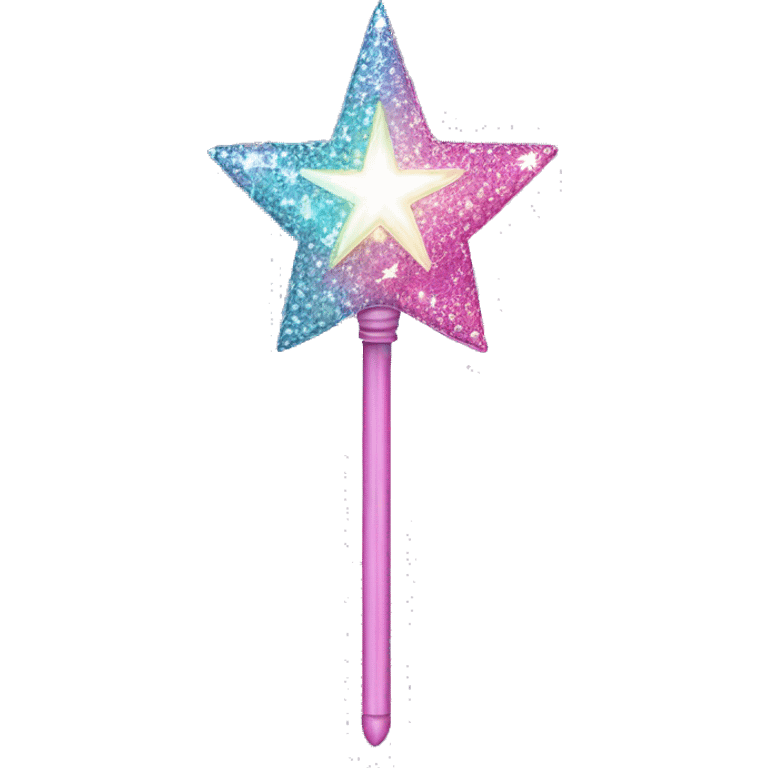 Glinda the good witch sparkle wand emoji