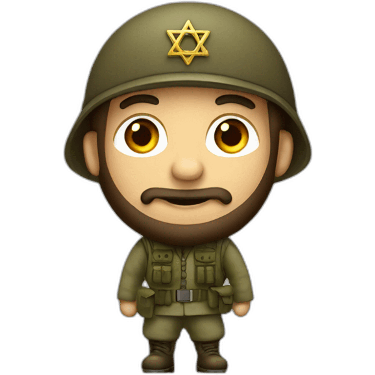 jewish solider magen david emoji