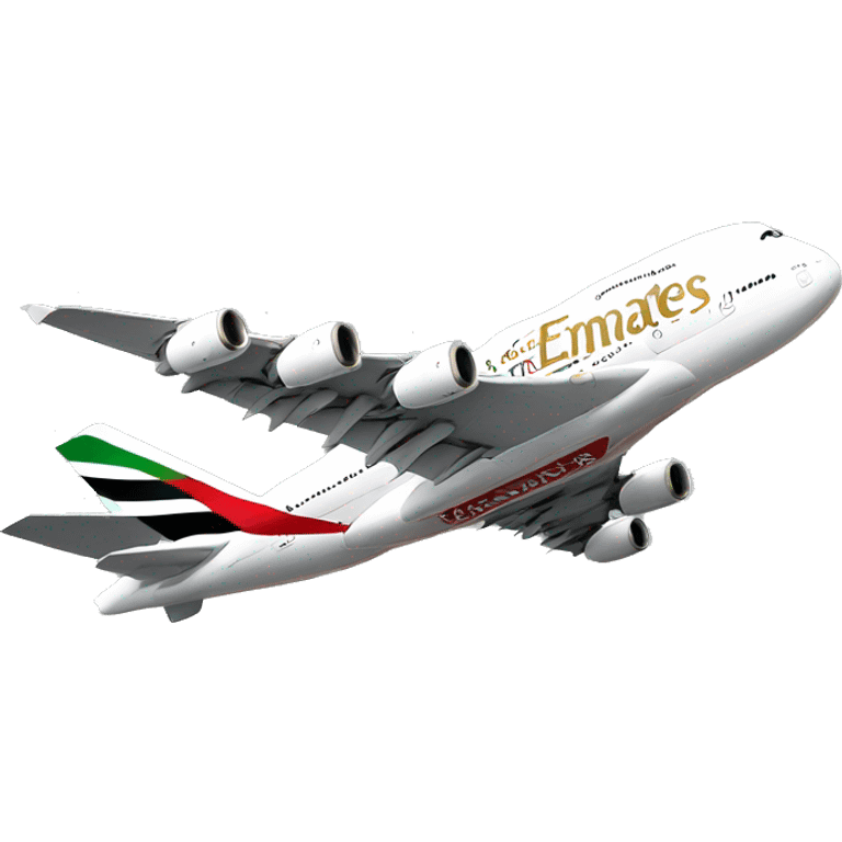 A380 emirates emoji