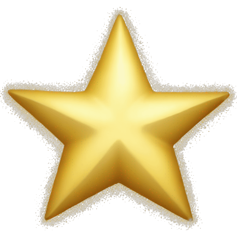 3 golden star-shaped sparkles emoji