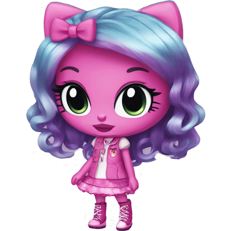 Hello kitty monster high biw emoji