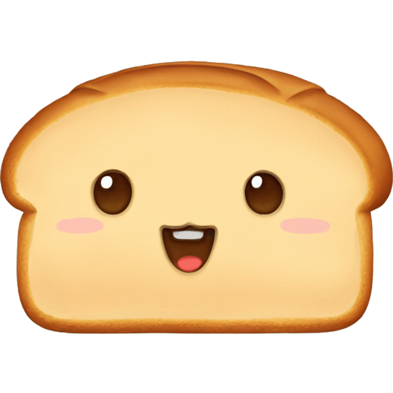 Bread with cat ears emoji