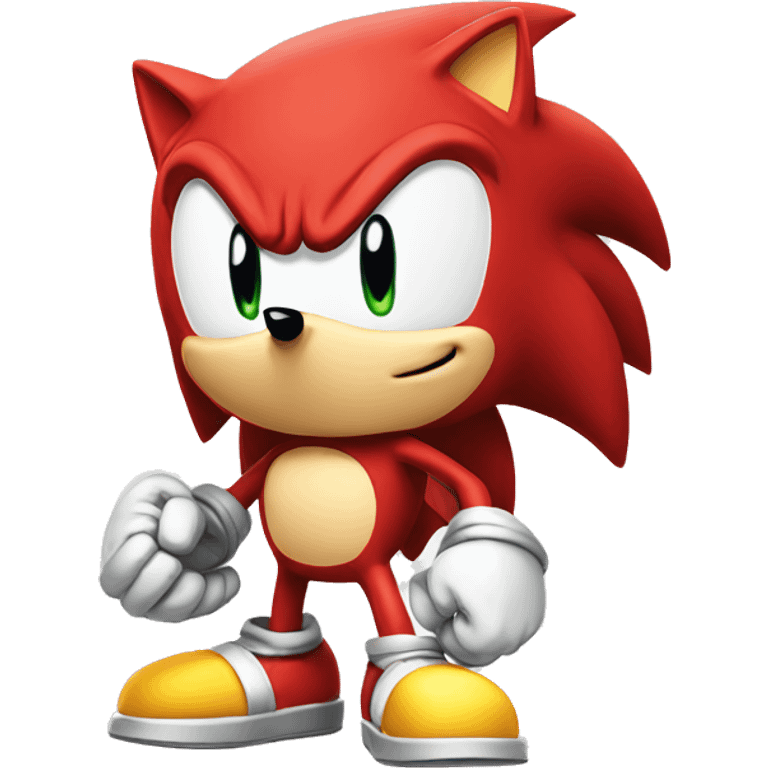 knuckles sonic emoji