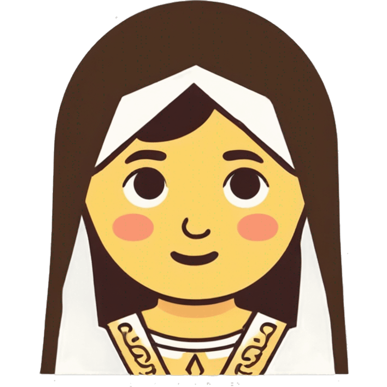 Virgen maria emoji