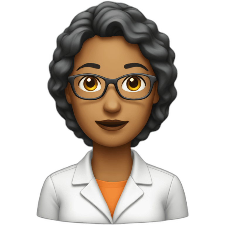 Computer scientist woman emoji