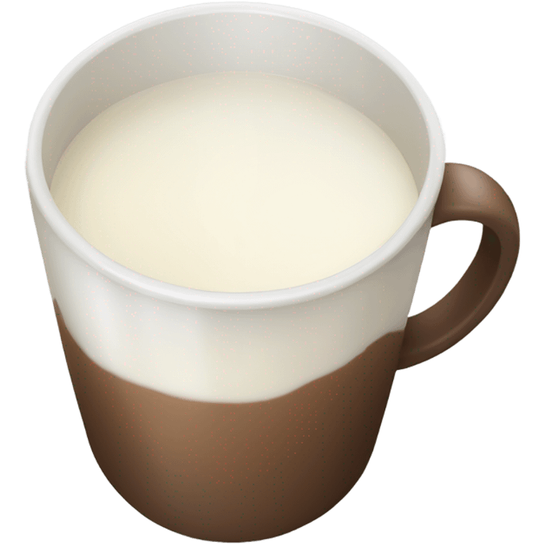 a cup milk  emoji