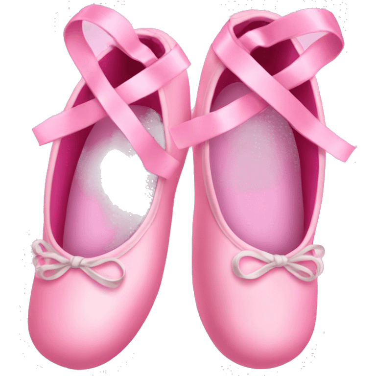 pink ballet slippers  emoji